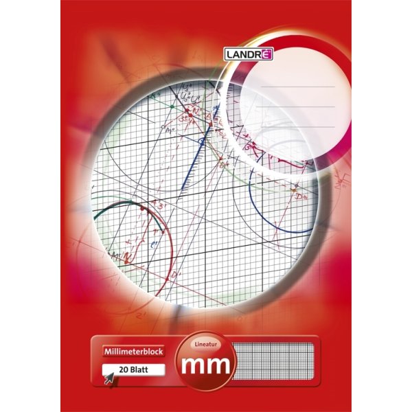 Landré Millimeterpapir | A3 | 80g | 20 ark