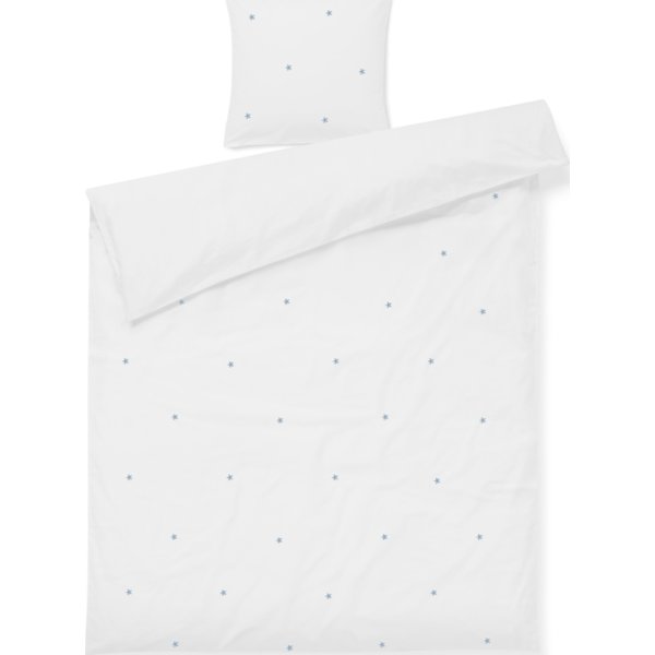 JUNA Daisy Sengetøj 140x220 cm, hvid