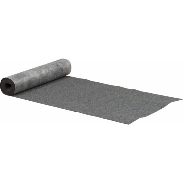 PLUS tagpap, 1 x 7,5 meter inkl. søm (1 rulle)