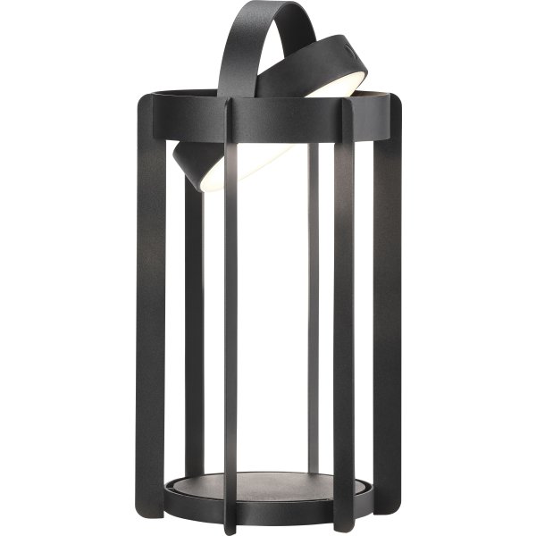 Zone Firefly LED lanterne, Ø19 x H30 cm, sort