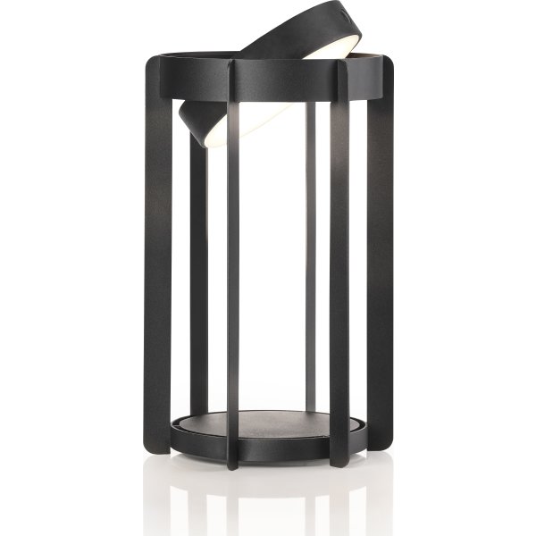 Zone Firefly LED lanterne, Ø19 x H30 cm, sort