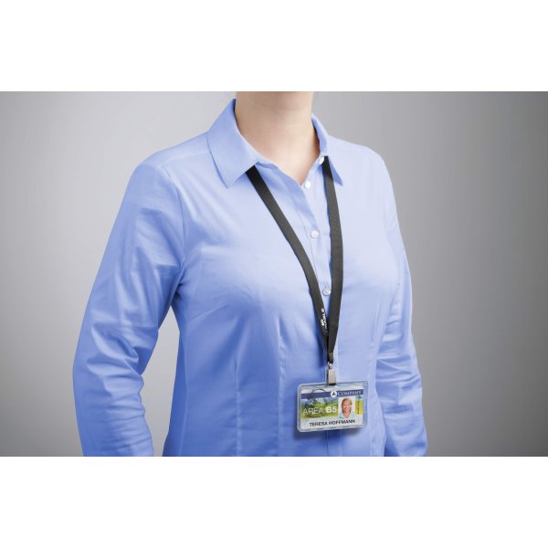 Durable Permanent Kortholder, 1 kort, 10 stk.