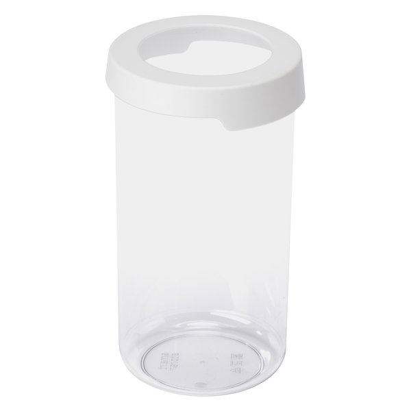 Vision opbevaringsboks, m/skruelåg, rund, 1,45 L