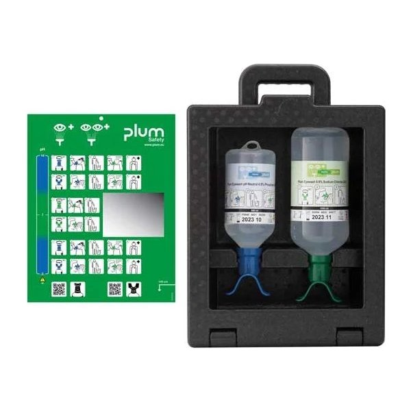 Plum iBox 2 Øjenskyllestation inkl. 2 x øjenskyl