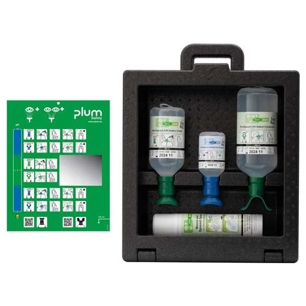 Plum iBox 3 Øjenskyllestation inkl. 3 x øjenskyl