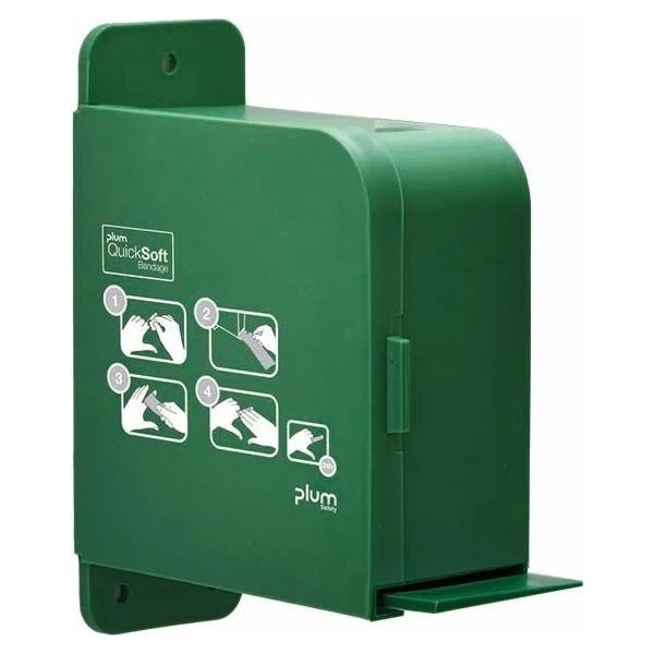 Plum QuickSoft Dispenser inkl. 1 blå bandage refil
