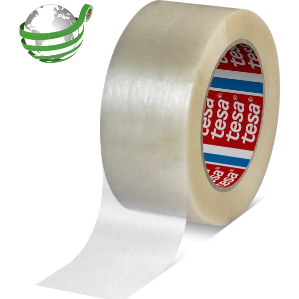 tesa Standard Pakketape | PET | 50mm x 132m | Klar