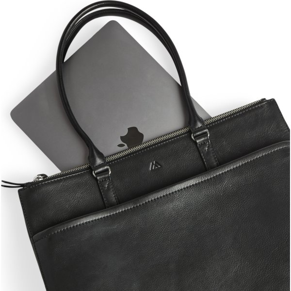 Markberg Juniper Computertaske, zero waste, sort