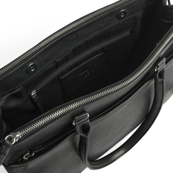 Markberg Juniper Computertaske, zero waste, sort