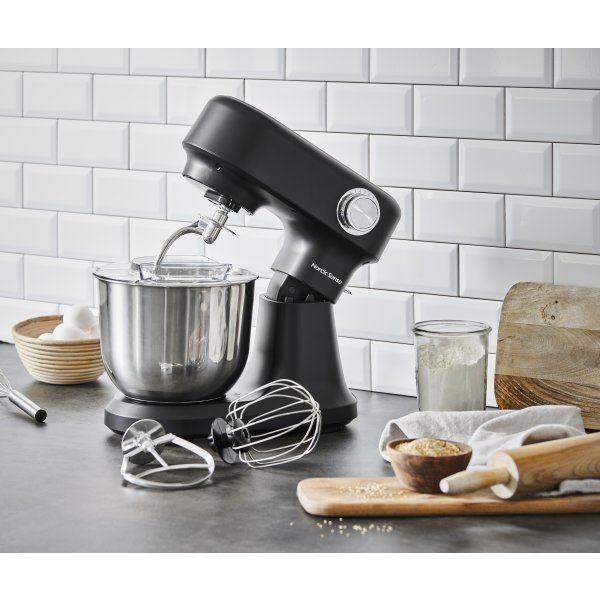 Nordic Sense Røremaskine, 1500 watt, 5 liter, sort
