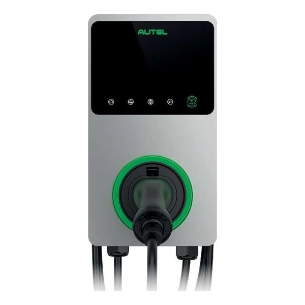Autel MaxiCharger 22KW, 4G, 3F/32A, sølvgrå