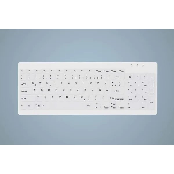 Cherry AK-C7012 Medicinsk tastatur, hvid
