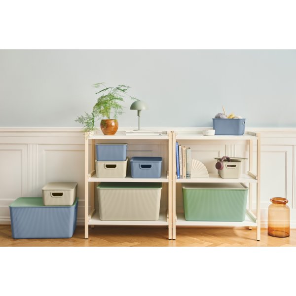 Akita opbevaringsboks, medium, beige