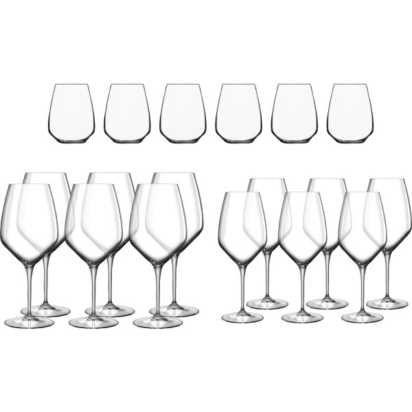 Luigi Bormioli Atelier Vinsæt, 18 dele