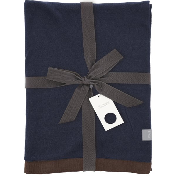 Södahl Impression Plaid 130 x 170 cm, navy blå