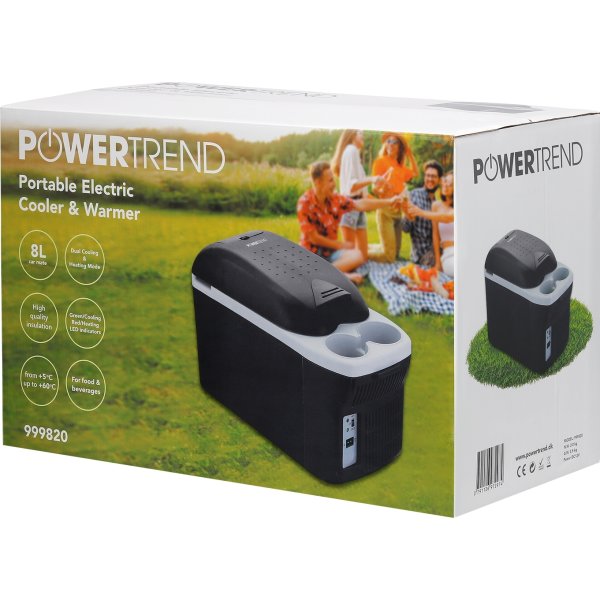 Powertrend 12V KØLE-/VARMEBOKS 8L