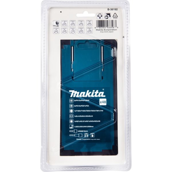 Makita Bor-/bitssæt m/48 dele