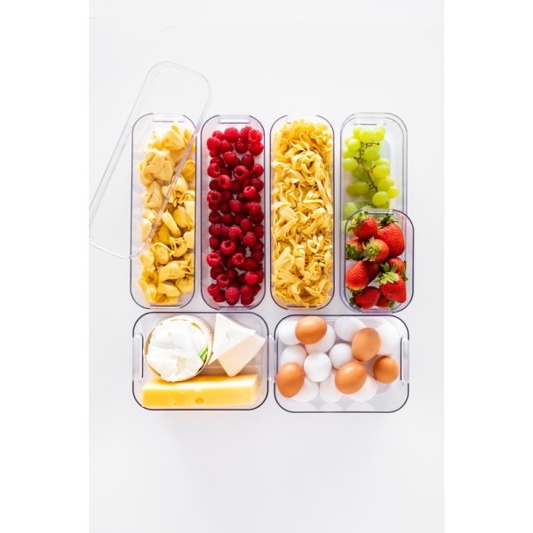 Compact Clear Opbevaringsboks Slim, 1,3 L