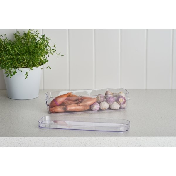 Compact Clear Opbevaringsboks Slim, 1,3 L