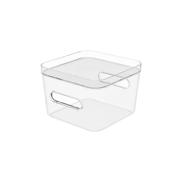 Compact Clear Opbevaringsboks Square M, 3,6 L