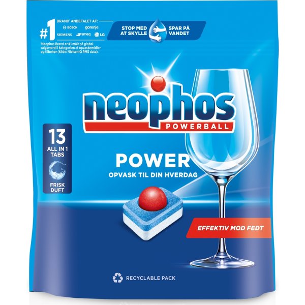 Neophos Power Opvasketabs, 91 tabs