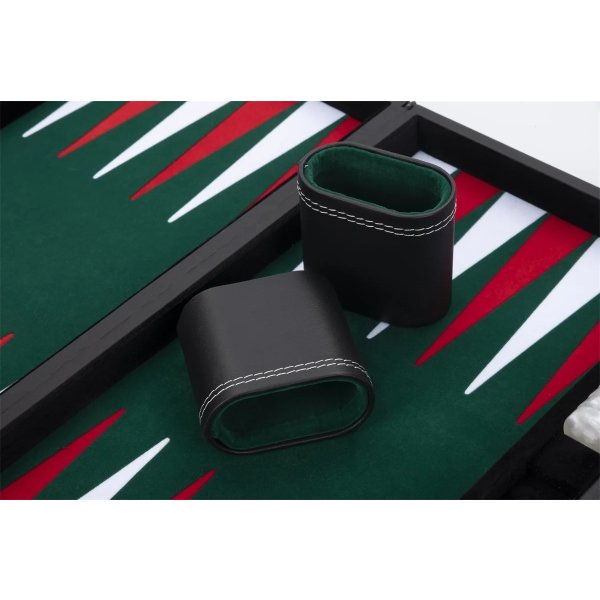 Brætspil Backgammon Sæt 38x23 cm, Foldbart