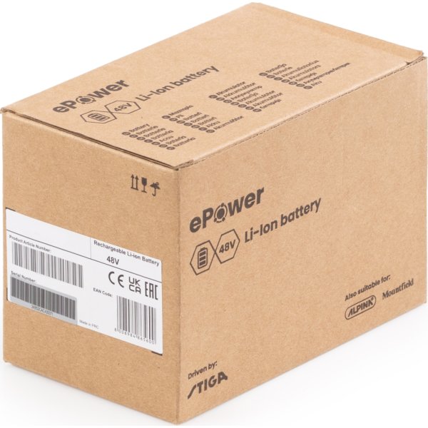 STIGA batteri, 48V, 5.0 AH