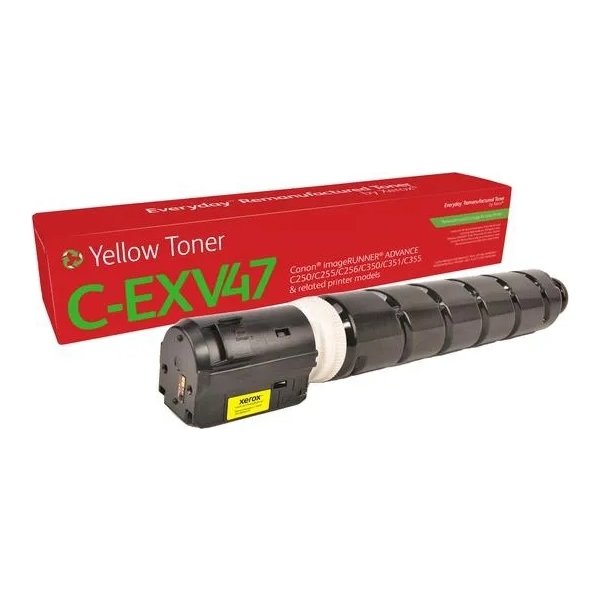 Xerox C-EXV47  Everyday lasertoner, gul