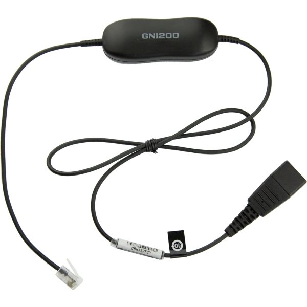 Jabra GN1200 Smart Cord ledning, 0,8 meter