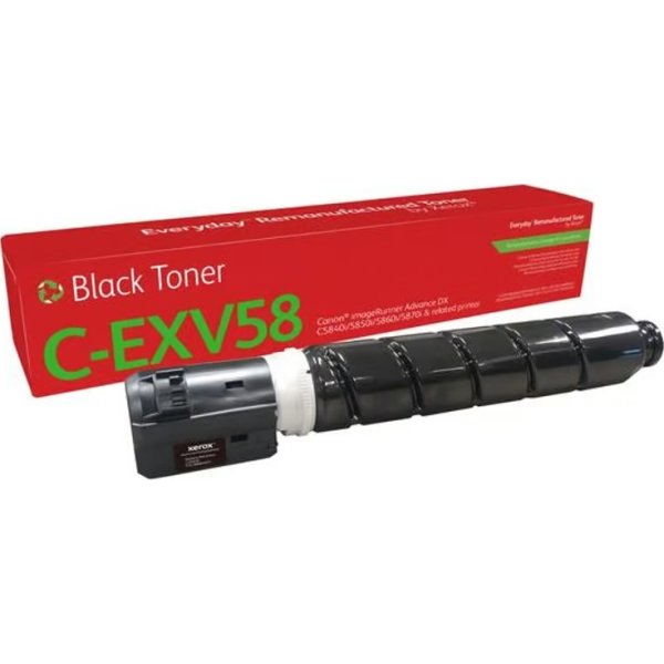 Xerox C-EXV58 Everyday lasertoner, sort