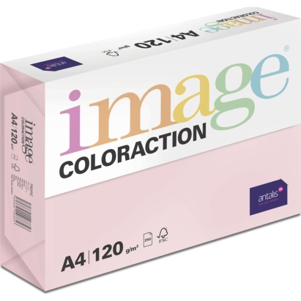 Image Coloraction A3, 80g, 500ark, Pale Pink