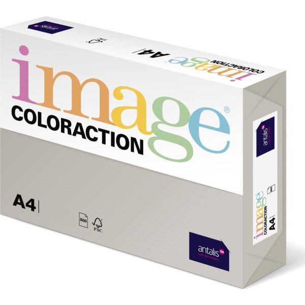 Image Coloraction A4, 120g, 250ark, Mid Grey