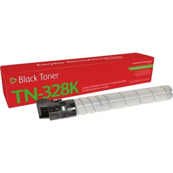 Xerox TN-328 Everyday lasertoner, sort