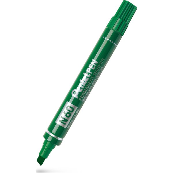 Pentel N60 Permanent marker | Skrå | Grøn