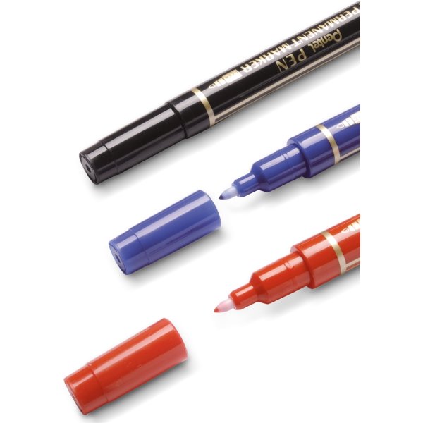 Pentel N75W Twin marker | Rød