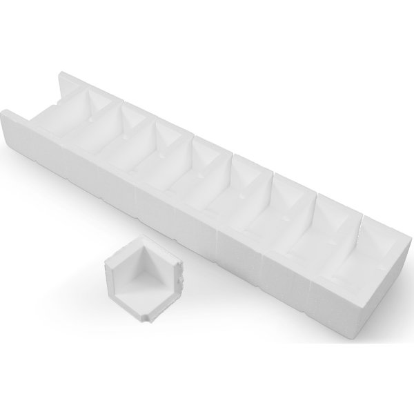 Hjørne | EPS flamingo | 18x90 mm