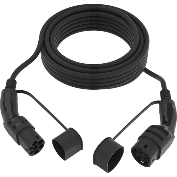 Avant type-2 16a 3-faset ladekabel, 5 meter