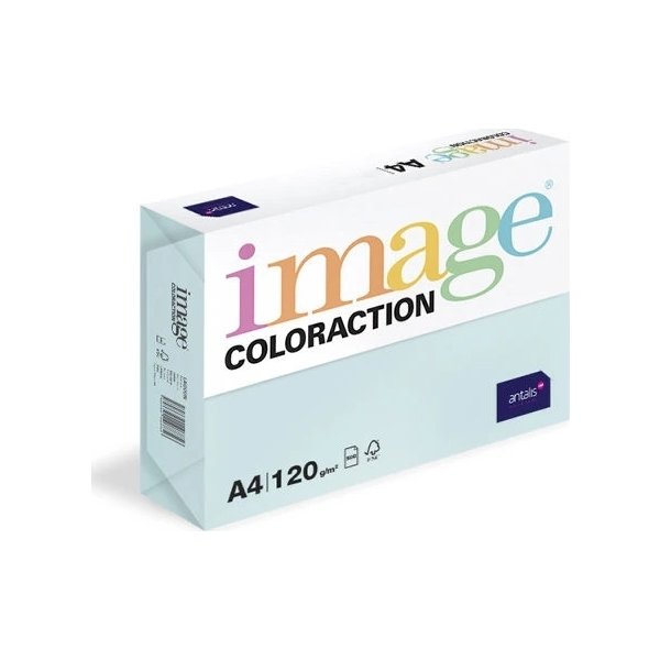 Image Coloraction A4, 120g, 250ark, Pale Blue