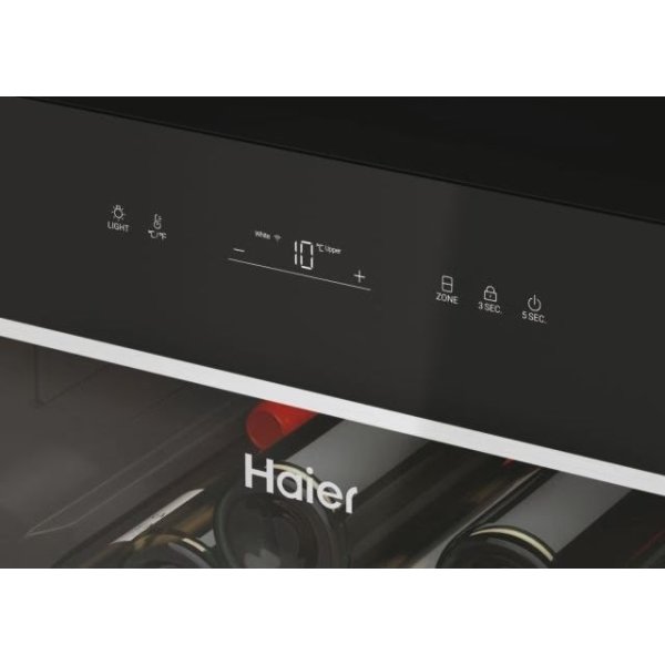 Haier vinkøler 60 serie 7, sort