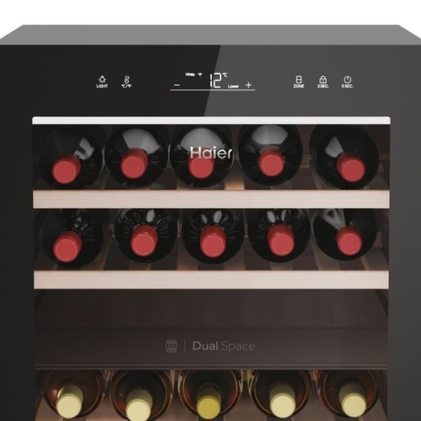 Haier vinkøler 50 Serie 7, sort