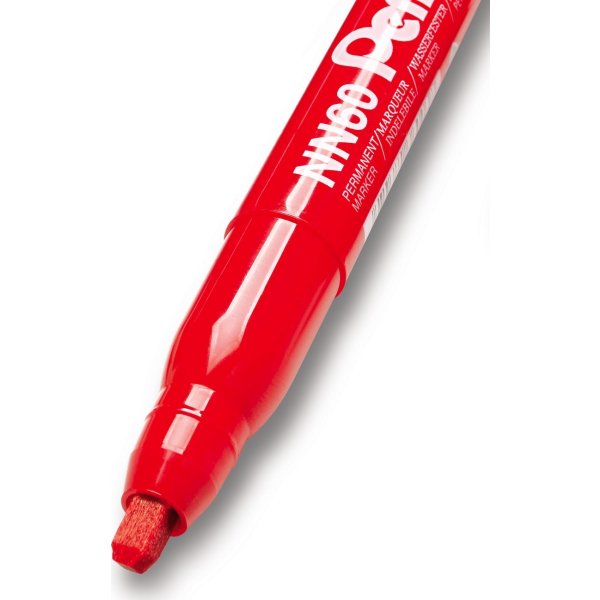 Pentel NN60 Permanent marker | Skrå | Rød