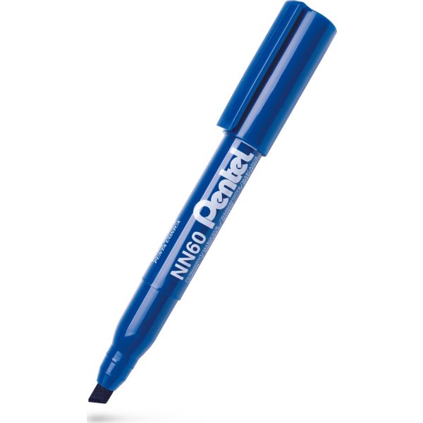 Pentel NN60 Permanent marker | Skrå | Blå