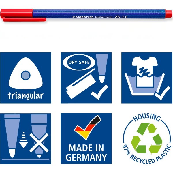 Staedtler Triplus Color Tusser | 20 farver