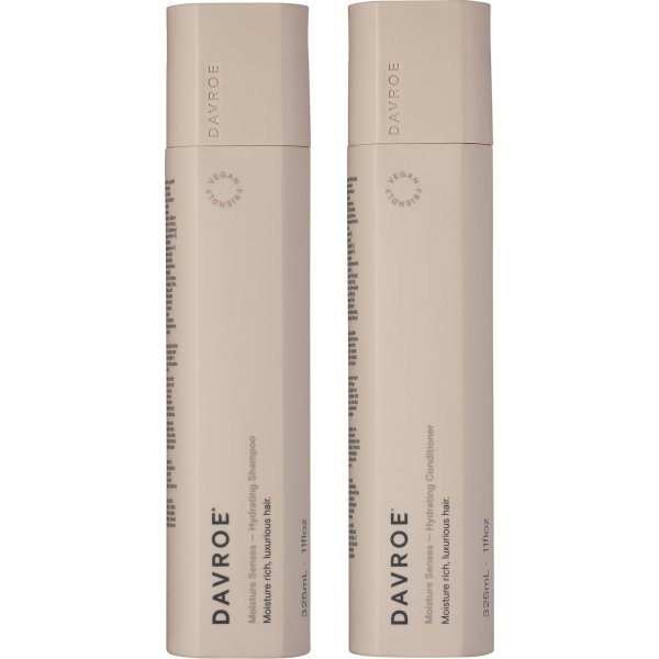Davroe Moisture Senses Hydrating Shampoo og Balsam