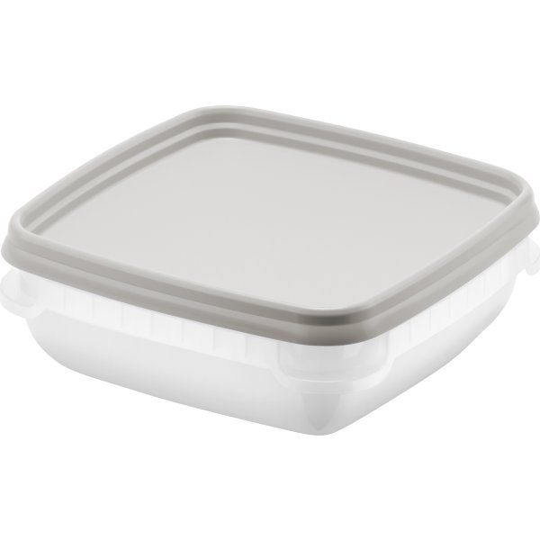 Fryse opbevaringsboks, gråbrun, 0,3L, 6 stk.