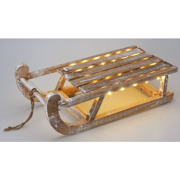 Kælk med led, fyrretræ, 50x24x16cm