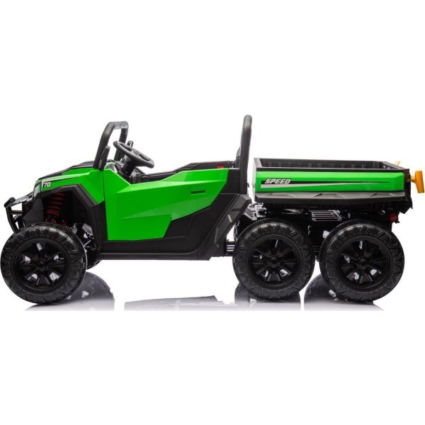 DEMO: Elbil Azeno Farmer Truck II, 24V, grøn
