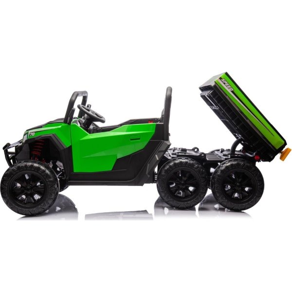 DEMO: Elbil Azeno Farmer Truck II, 24V, grøn