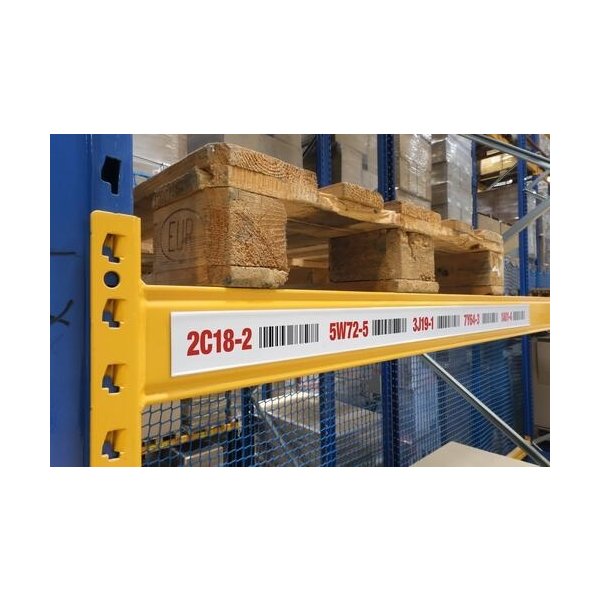 Durable Scanfix etiketholder, selvklæ. B1000xH62mm