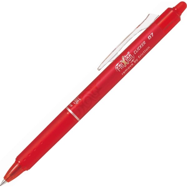 Pilot FriXion Clicker | M | Valuepack | 4 farver